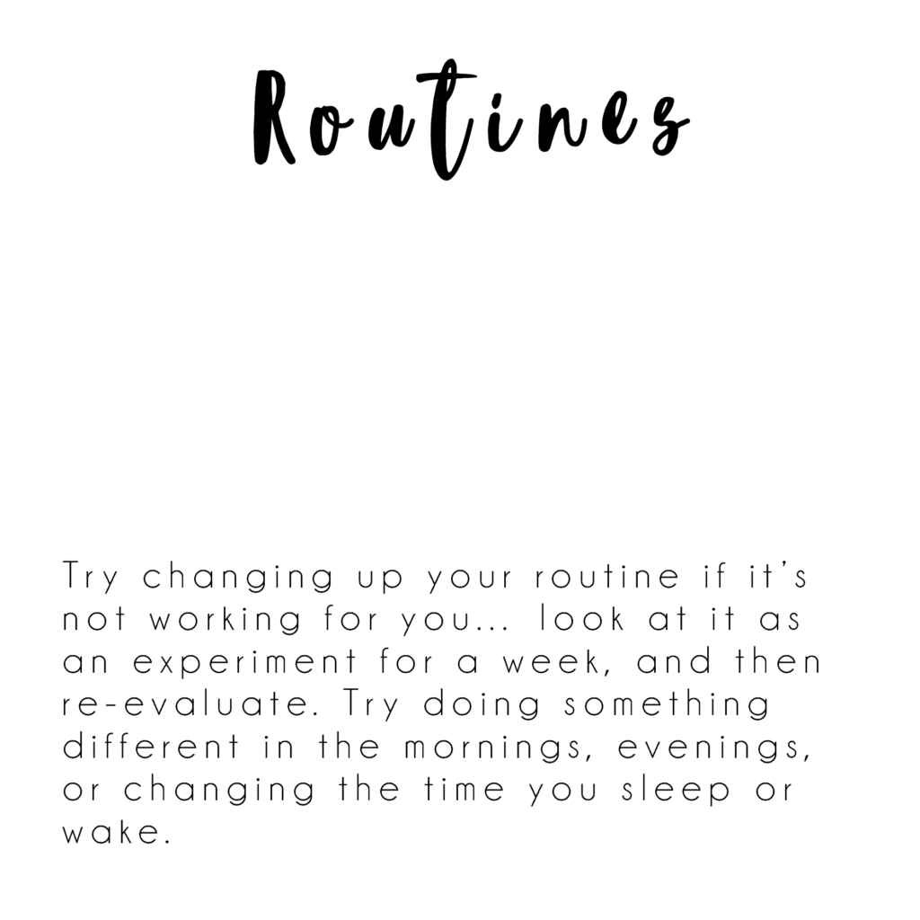 routines quote